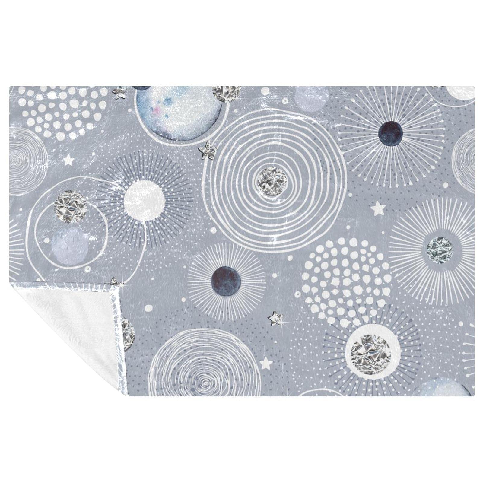Couverture bohème vintage 150x100 cm douce et chaude pour lit