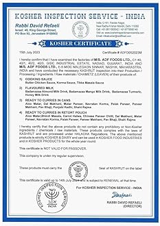 Ashoka 1932 Gluten-Free Meal Kits, Vegan Tofu Paneer Assortment, All-Natural Variety Pack, Heat & Eat Travel Friendly Meals, Authentic Indian Food with No Preservatives, Pack of 5