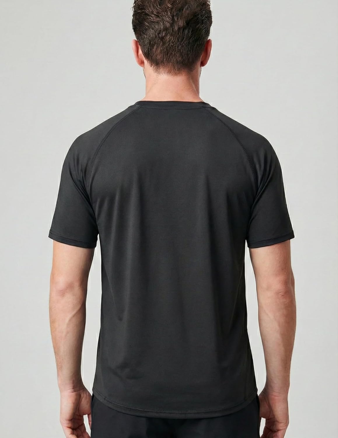 5 Pack Men’s Active Quick Dry Crew Neck T Shirts | Athletic Running Gym Workout Short Sleeve Tee Tops Bulk - Image 5