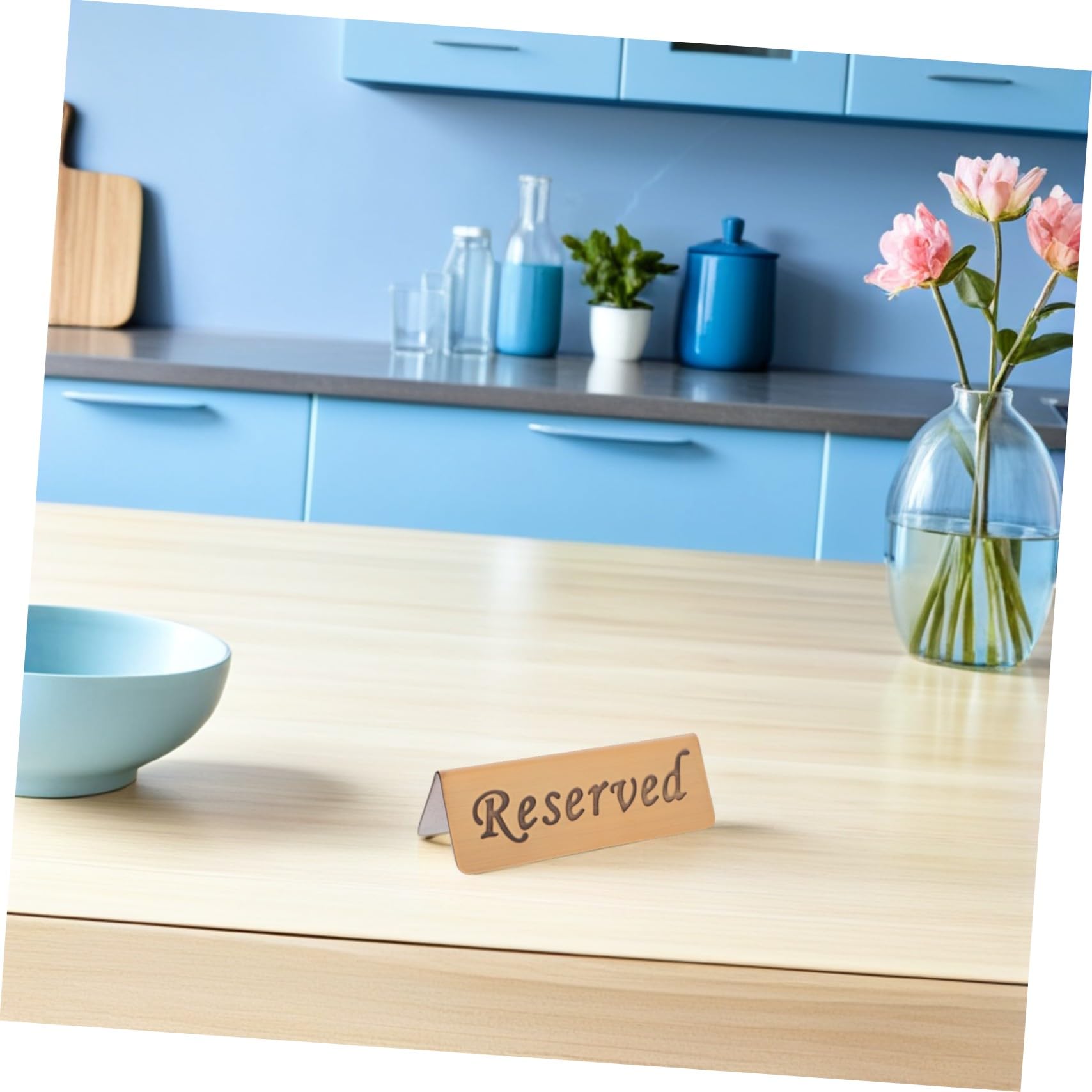 2 Letreros De Para Mesas De Comedor Letreros De Mesa Para Bodas Tarjetas De Lugar Reservado De De Escritorio De De Hotel De