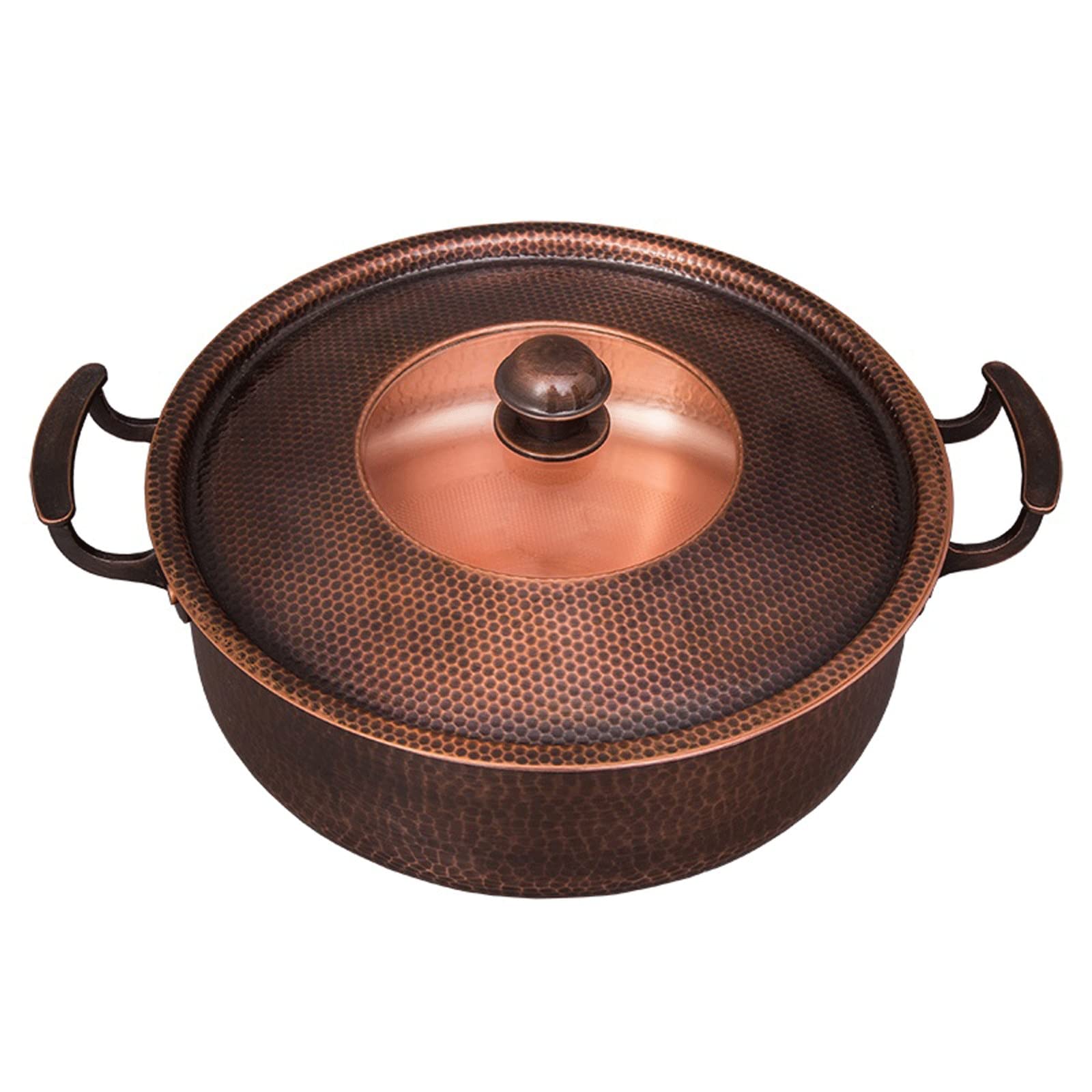 Marmite chinoise en cuivre : fini le gaspillage avec cette marmite portable