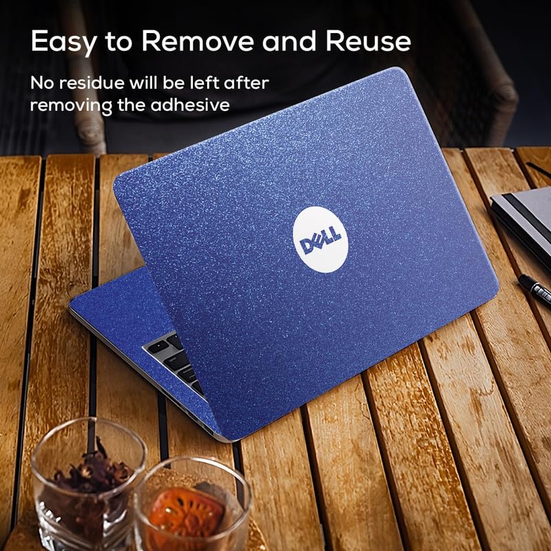 Image of Galaxsia DSGN 287 Full Body Laptop Skin Bubble-Free| Laminated & Removable | HD Quality Sticker for Laptops Upto 15.6 Inches Compatible with DELL