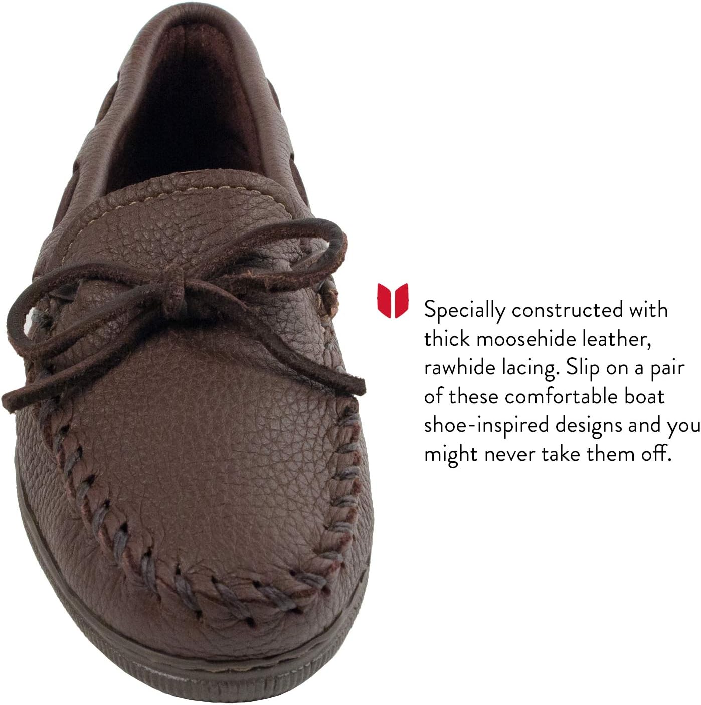 Minnetonka Women's Moosehide Classic Slip-On