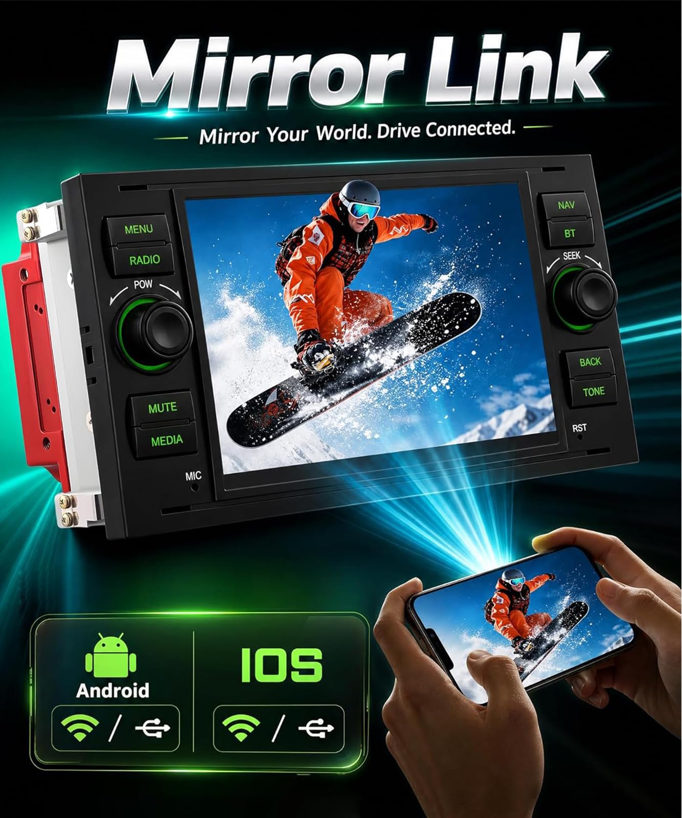 dla Focus MK2 C-Max S-Max Kuga Fiesta Transit Fusion Mondeo Galaxy Connect
