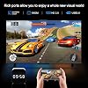 H96 MAX H728 Android 14 TV Box, 8K Ultra HD, 4GB RAM 128GB ROM, WiFi 6, Octa-Core, Black&White