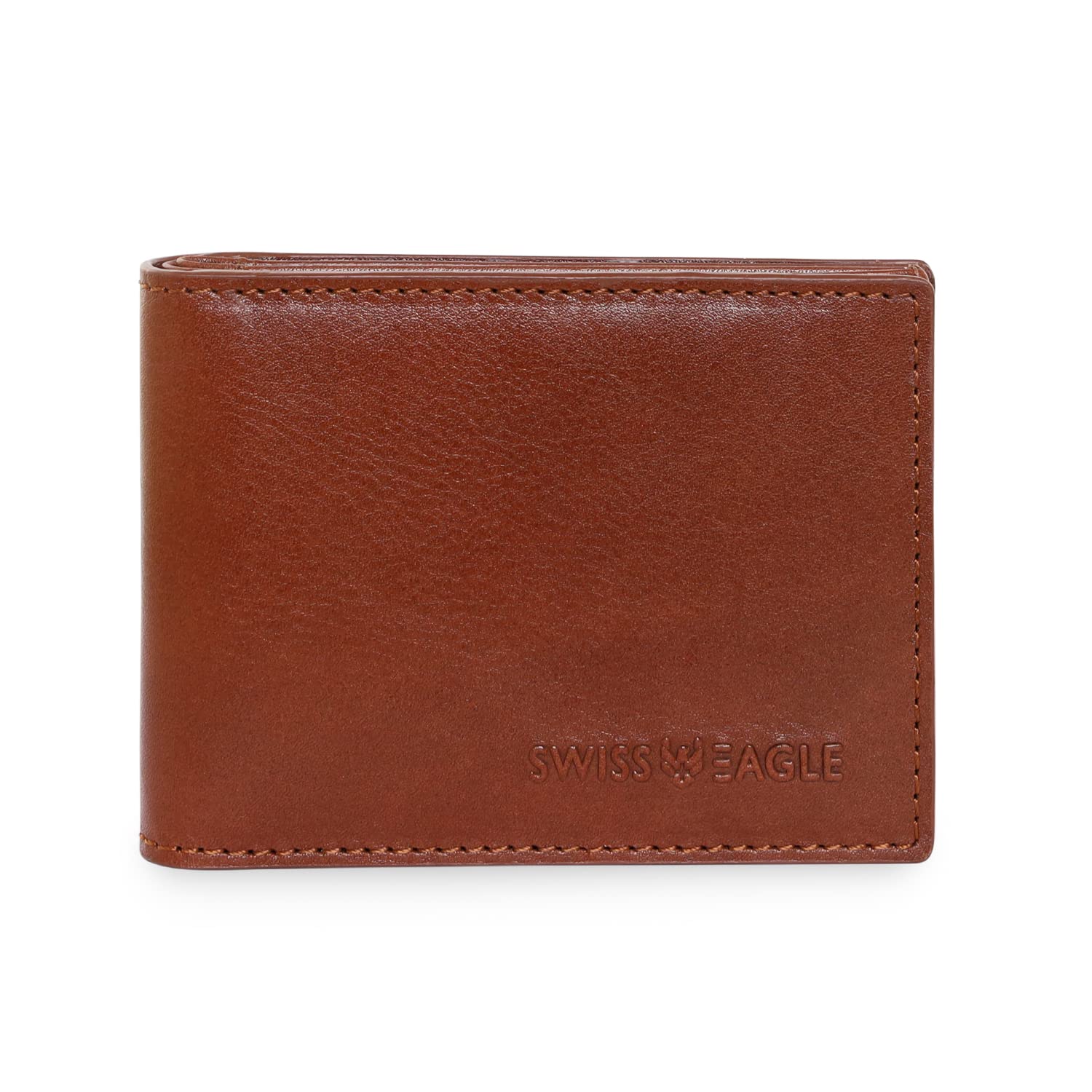 swiss eagle Leather Wallet For Men (SE1012), Brown-picture-13