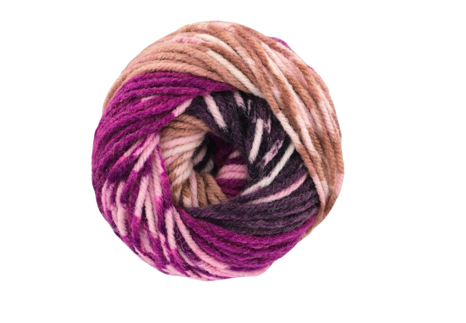 King Cole Nordic Chunky Knitting Yarn Self Patterning Fair Isle Wool 150g Ball (Astrid 4823)