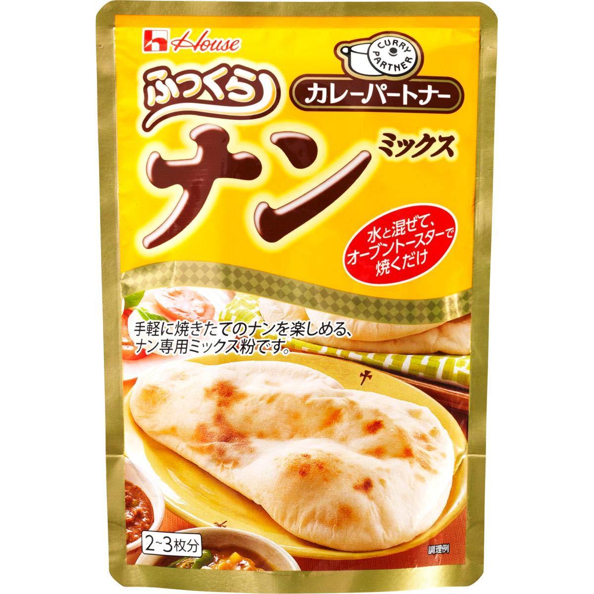 カレーパートナー ハウス ナンミックス 190g×3個