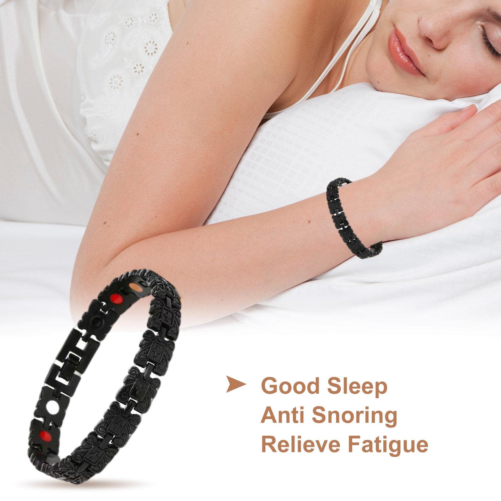 Otuuz Bracciale Magnetico in Rame per Uomo Donna Bracciale con Albero