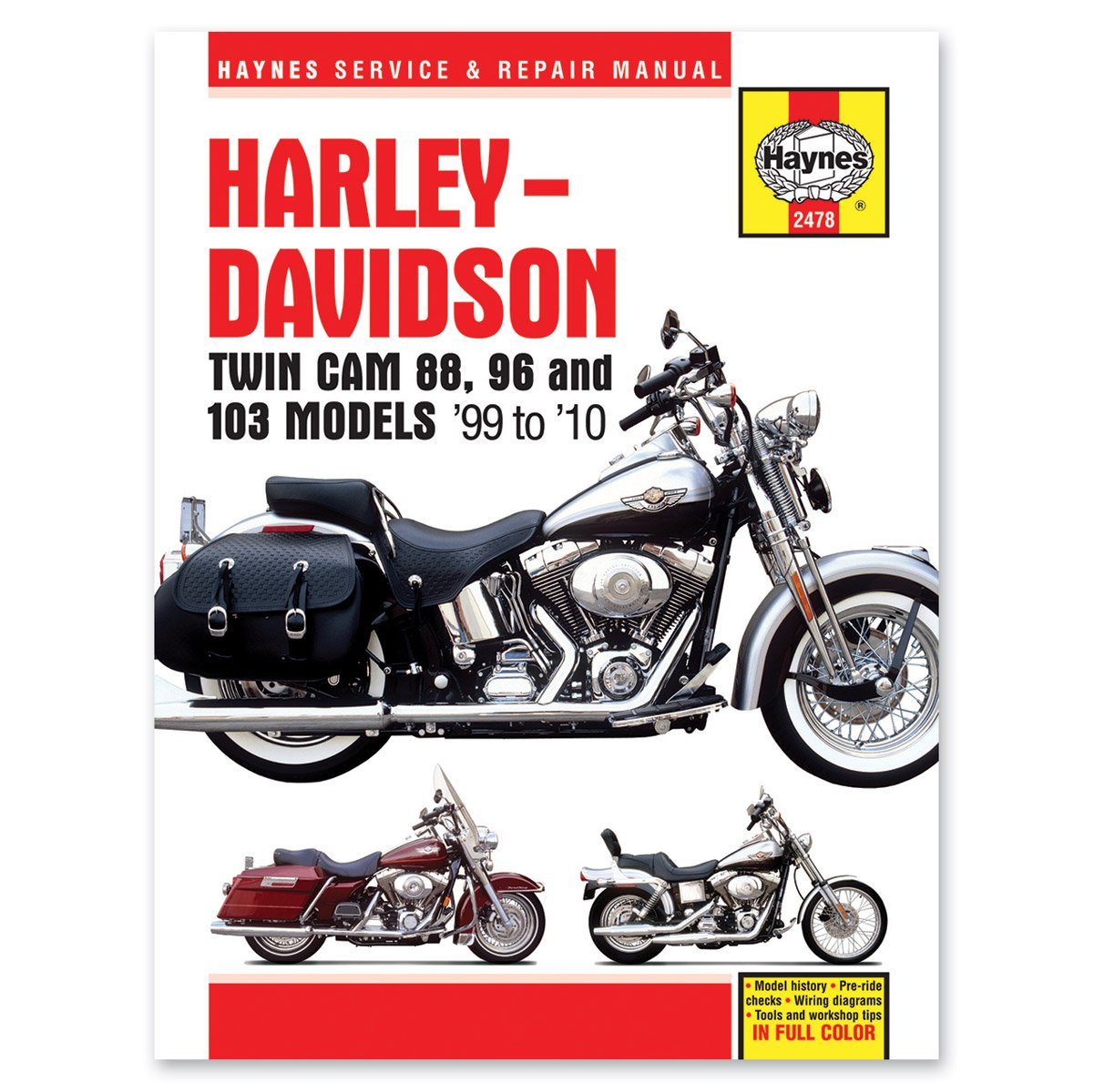 Haynes Harley-Davidson Twin Cam 88 Models '99 - 03 (Haynes Repair Manual)
