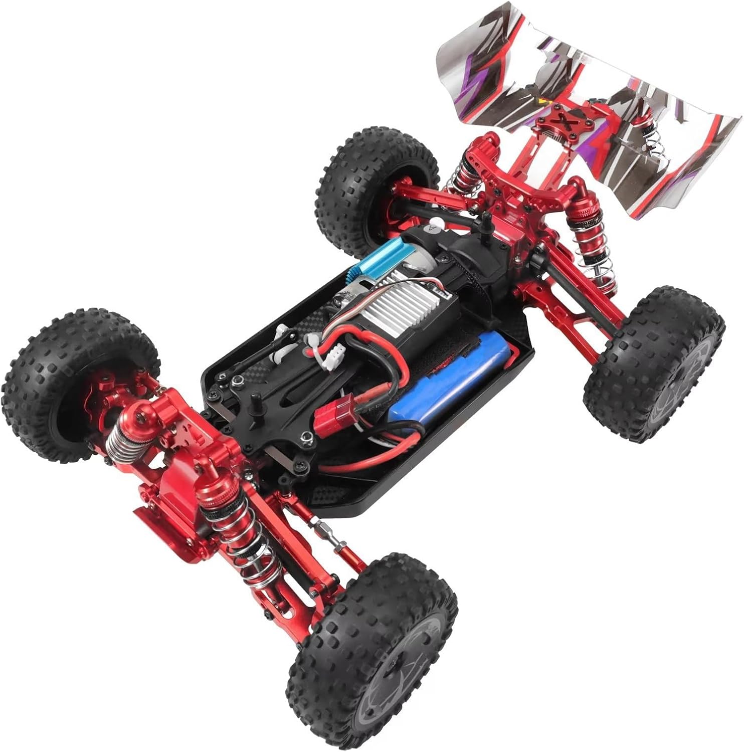 For WLtoys 144016 144018 1/14 リアホイールカップ C-シートステアリングカップ OPアクセサリー メタ