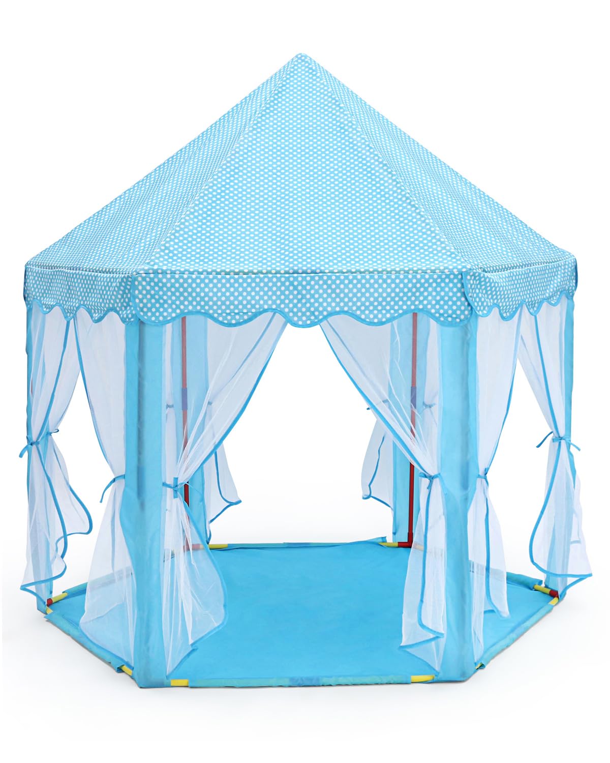 Play Nation Premium Royal Castle Tent Playhouse for Kids | Indoor & Outdoor Jumbo Castle Play Theme Tent with Mosquito Net Design | Birthday Gift | BIS Certified |3+ Years (Blue) (B0CBVFS47Z) Amazon Price History, Amazon Price Tracker