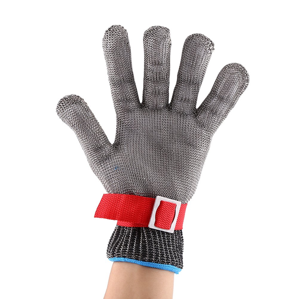 Fydun Less Steel S04 Mesh Cut Glove Safety Work Butcher Tool