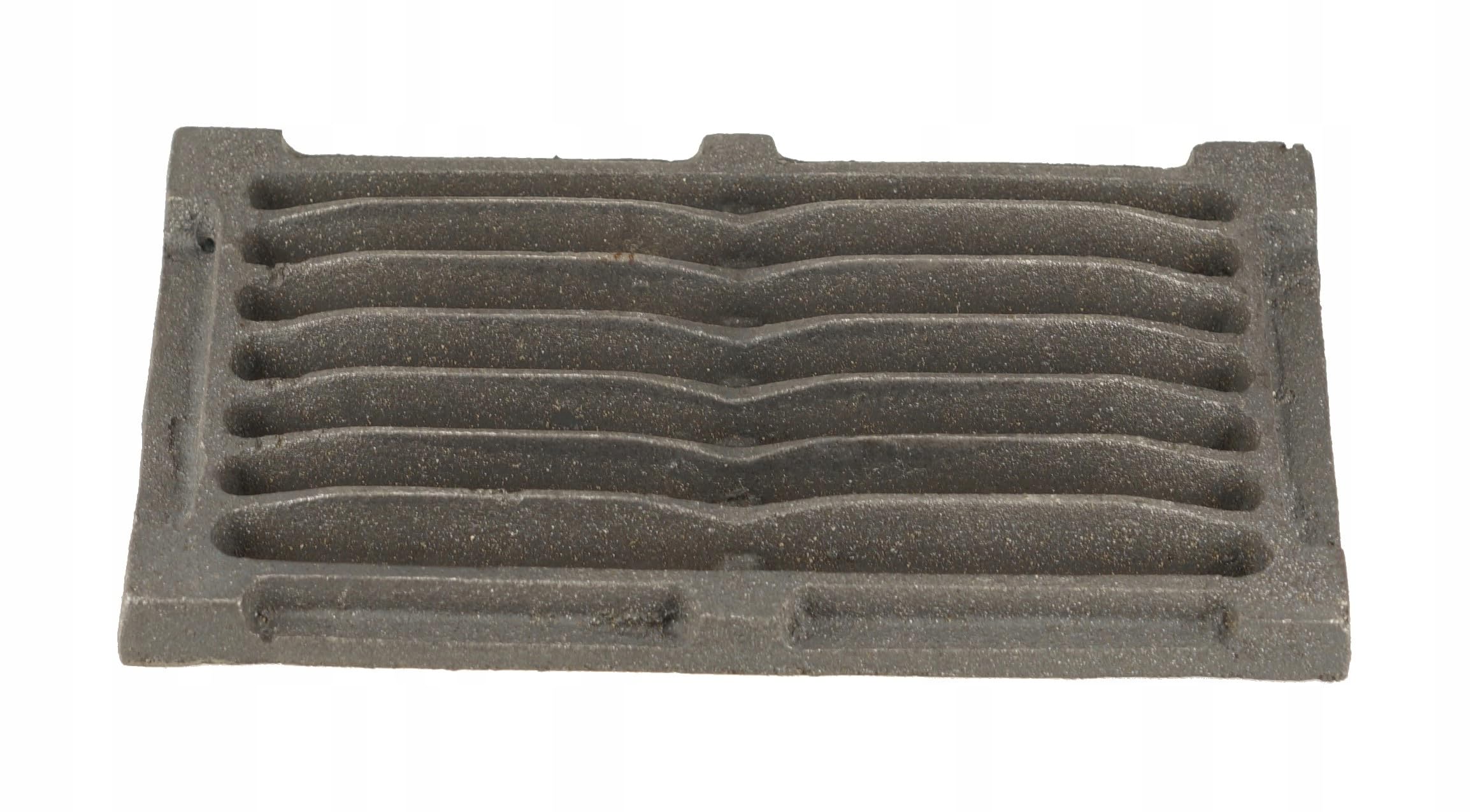 Griglia in ghisa per camino - struttura compatta per piccole stufe - resistente alle alte temperature per combustione efficiente e uso prolungato - 265 x 150 mm