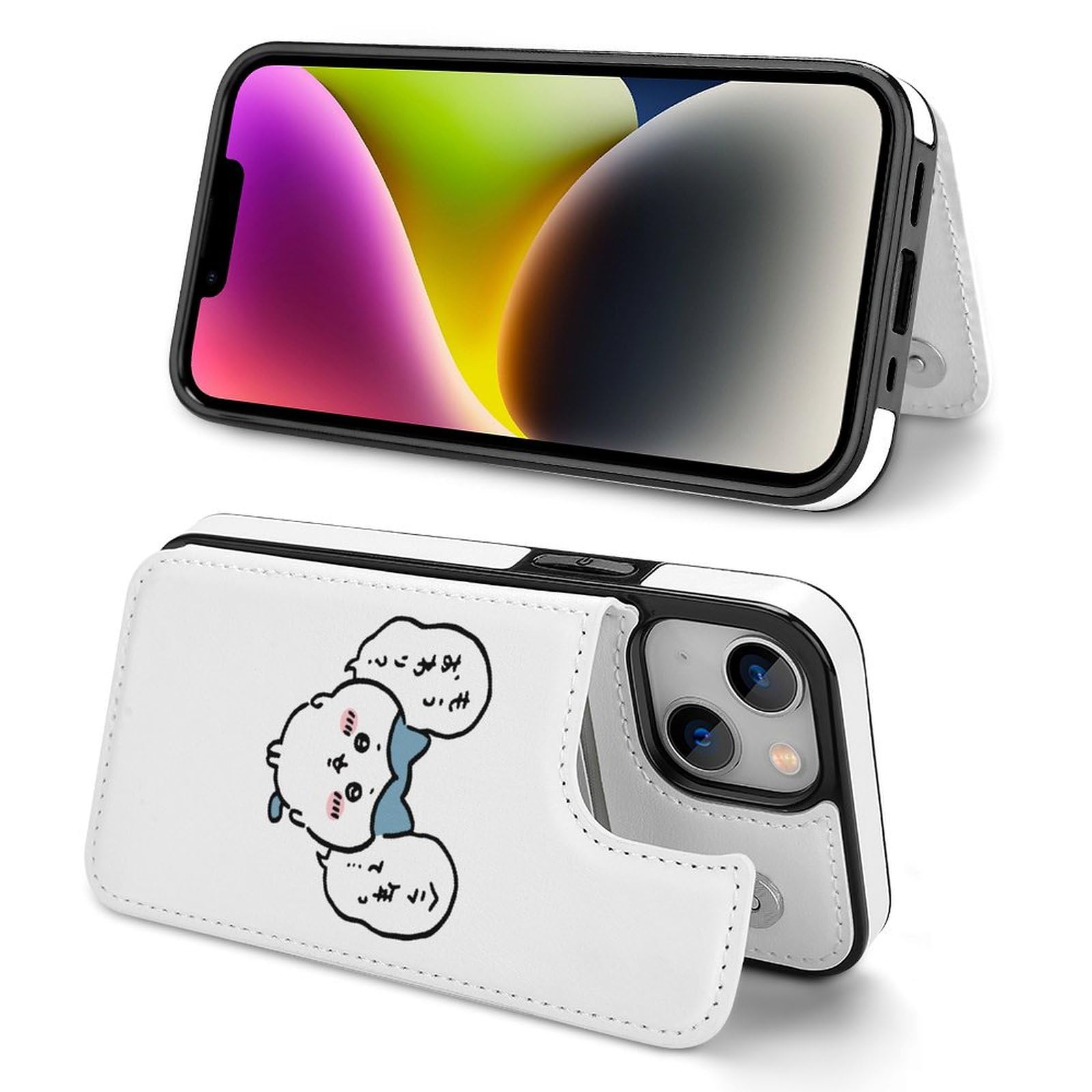 Amazon.co.jp: 【iPhone11 Pro Max ケース 手帳型】 ちいかわ ハチワレ