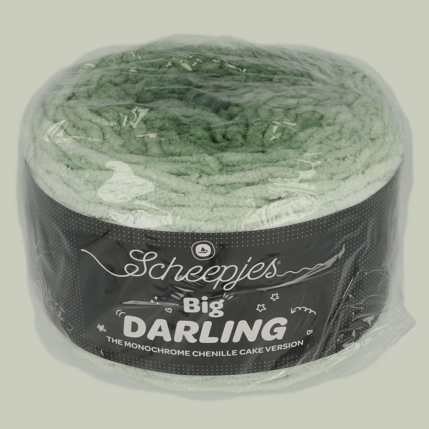 Scheepjes Big Darling Monochrome Cake 300 g (10.6 oz) 420 Pickle
