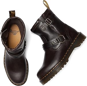 Amazon.com: Dr. Martens, Unisex, Anistone Harness, Dark Brown
