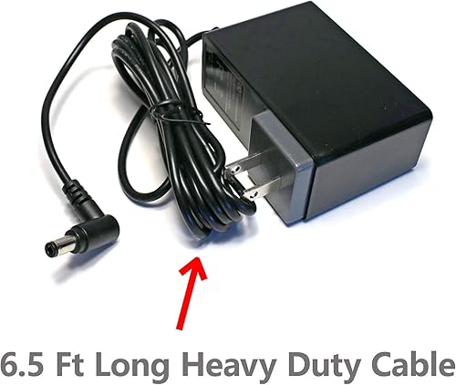 Miniatura 3 de EDO Tech Cargador de pared de CA para RCA pantalla dual portátil DVD TV Combo Player 12V Celestron telescopios cable de fuente de alimentación