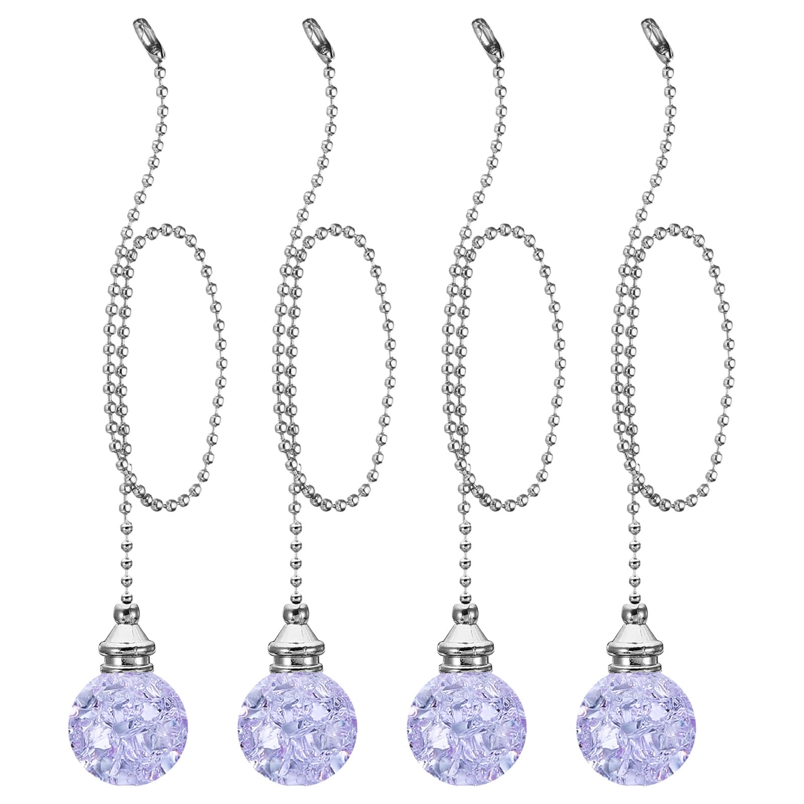 PATIKIL 21 Inch Ceiling Fan Pull Chain Extender Sets