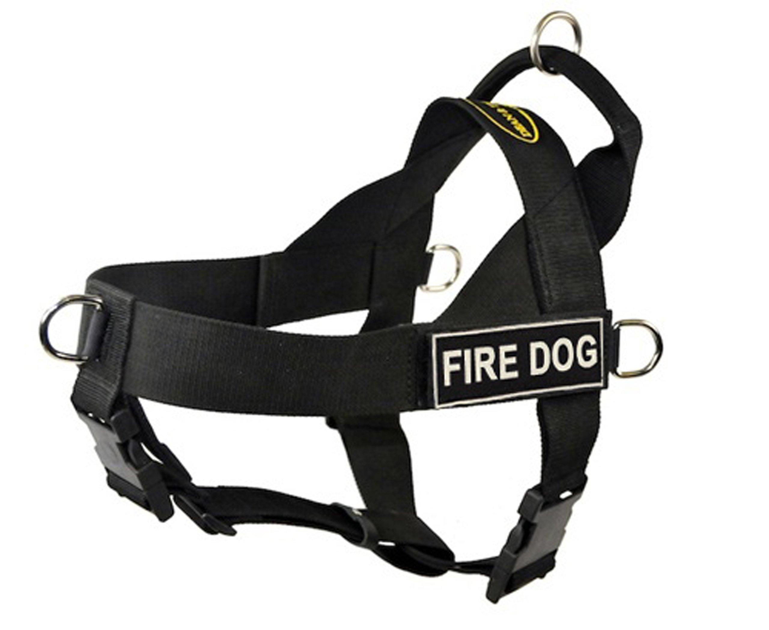 Harnais pour chien Dean & Tyler DT Universal coloris Fire Dog avec poignée de contrôle