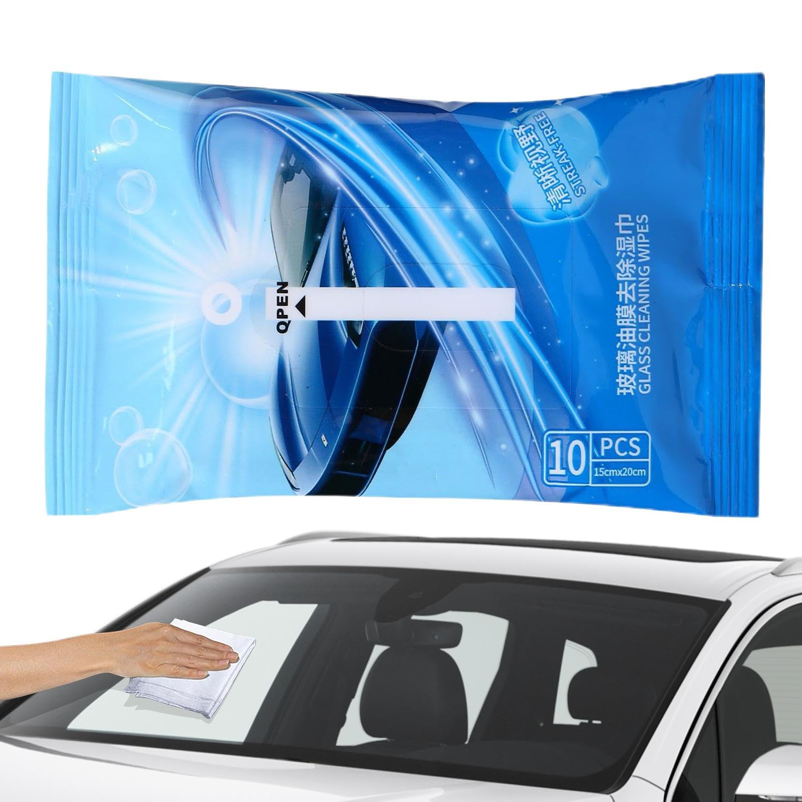 Amazon.co.jp: 車の窓用ガラスワイプ - 洗わないガラス油膜ウェット