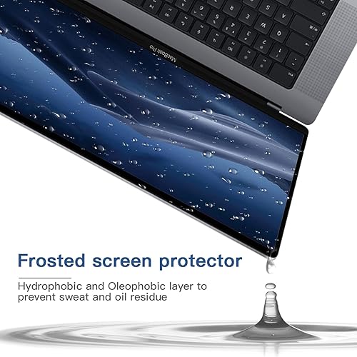 Miniatura 6 de Paquete de 2 protectores de pantalla compatibles con MacBook Pro de 15 pulgadas, protección ocular, película antirreflejos, antiarañazos, mate, para