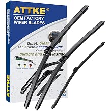 ATTKE 3 Wiper Blades for Mercedes-Benz GLE580 450 350 2020-2023 26 inch + 22 inch front + 13 inch rear