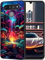 Vista 10 de Funda protectora duradera para LG Stylo 6 para LG Stylo 6 2020 6.8 pulgadas, diseño de hojas de aguacate