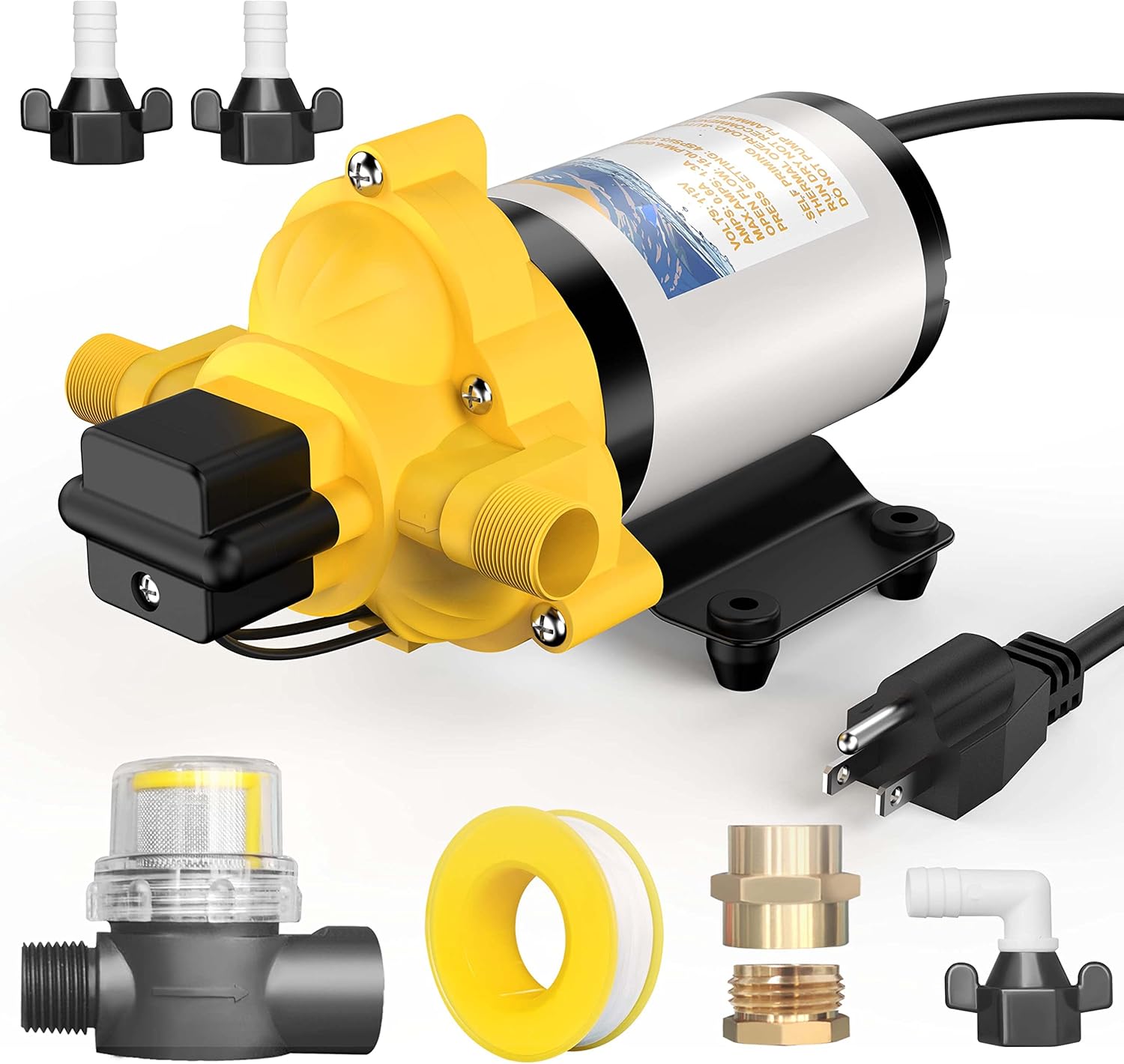 YOMILINK 110V AC Water Pump 4.0 Gpm 45 Psi, 110 Volt On