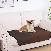 Vista 203 de hyha - Manta impermeable para cama de perro, mantas suaves para mascotas, funda impermeable para sofá para perros, fundas reversibles lavables