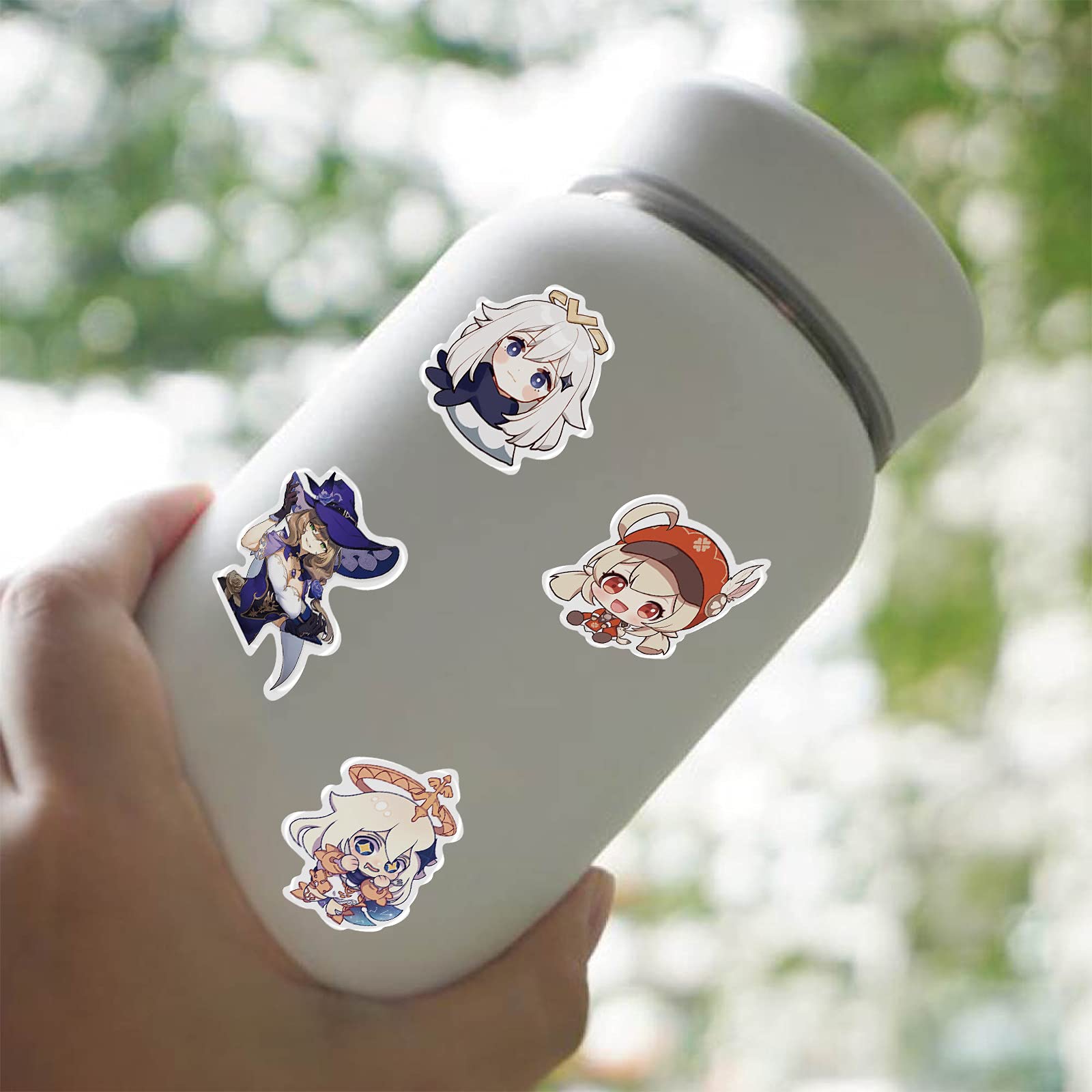 Amazon.co.jp: FOR 原神 げんしん ステッカー 100枚入り FOR Genshin