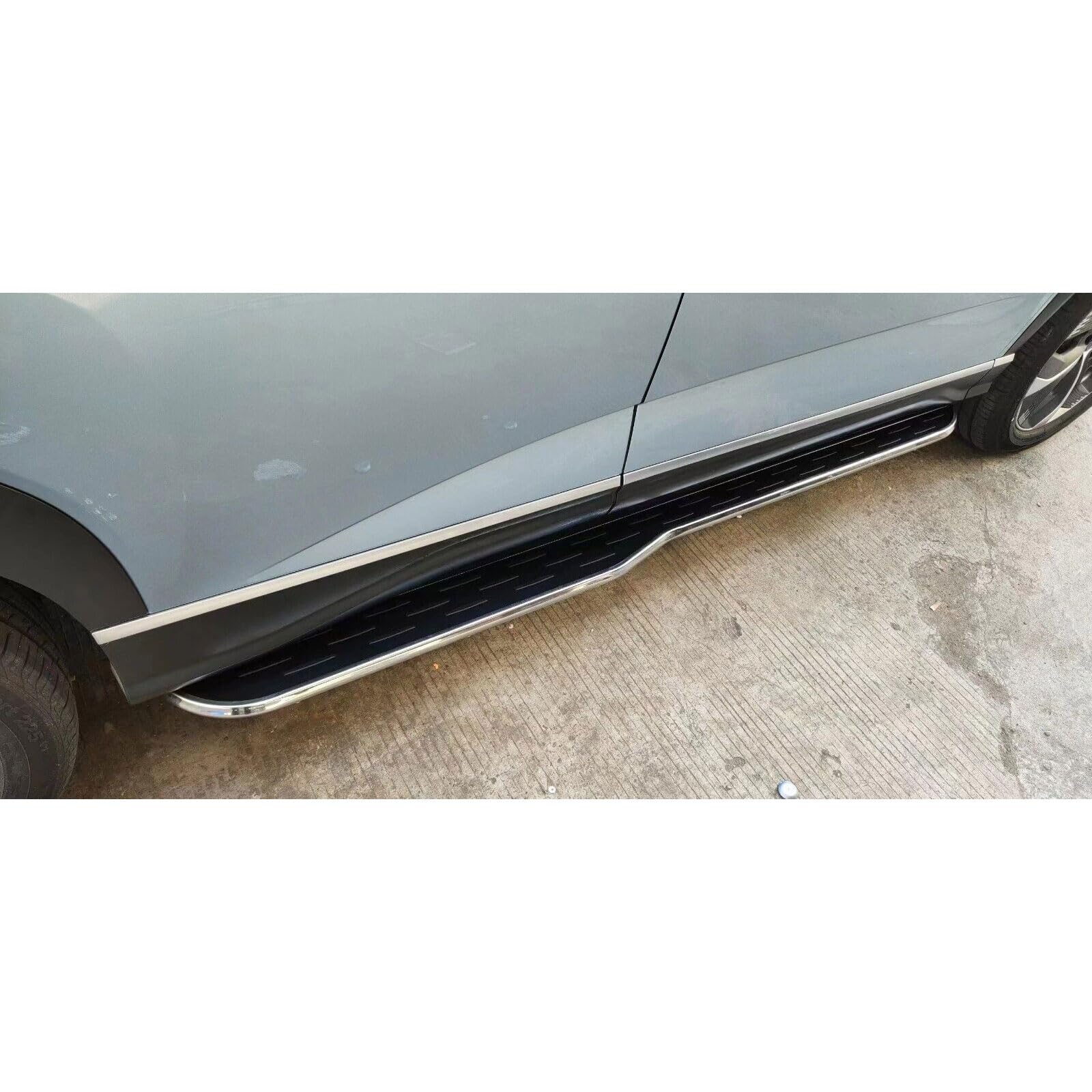 Side Running Boards – Fits Ford EcoSport 2013-2022, 2-Piece Nerf Bar Protectors