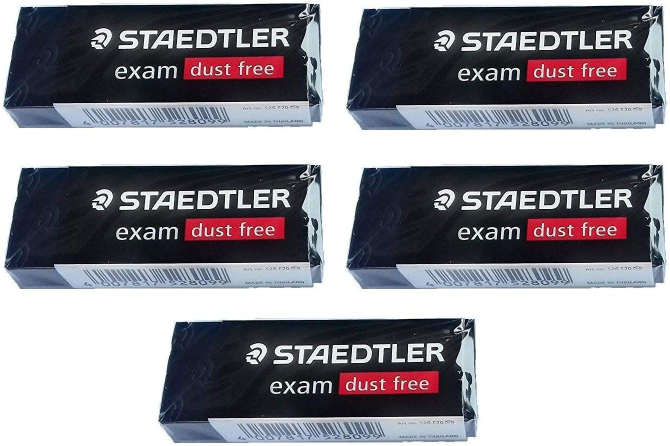 Staedtler Combi Eraser 3x Staedtler Mars Plastic Combi Erasers - Twin Tip For Pencil & Ink, Made In Germany Eraser Stick - Foto 9