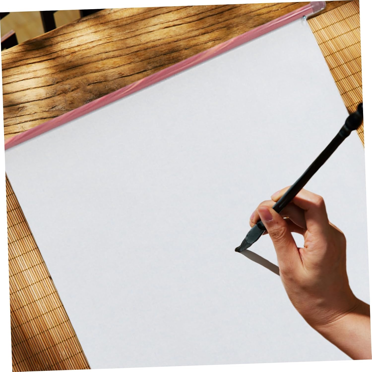 TEHAUX Water Painting Mat Chinese Calligraphy Water Mat Reusable Calligraphy Cloth Blank Paper Scrolls