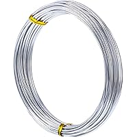 Vista 8 de TecUnite Alambre de aluminio para manualidades para esculpir armadura, alambre plegable para manualidades para fabricación de joyas DIY