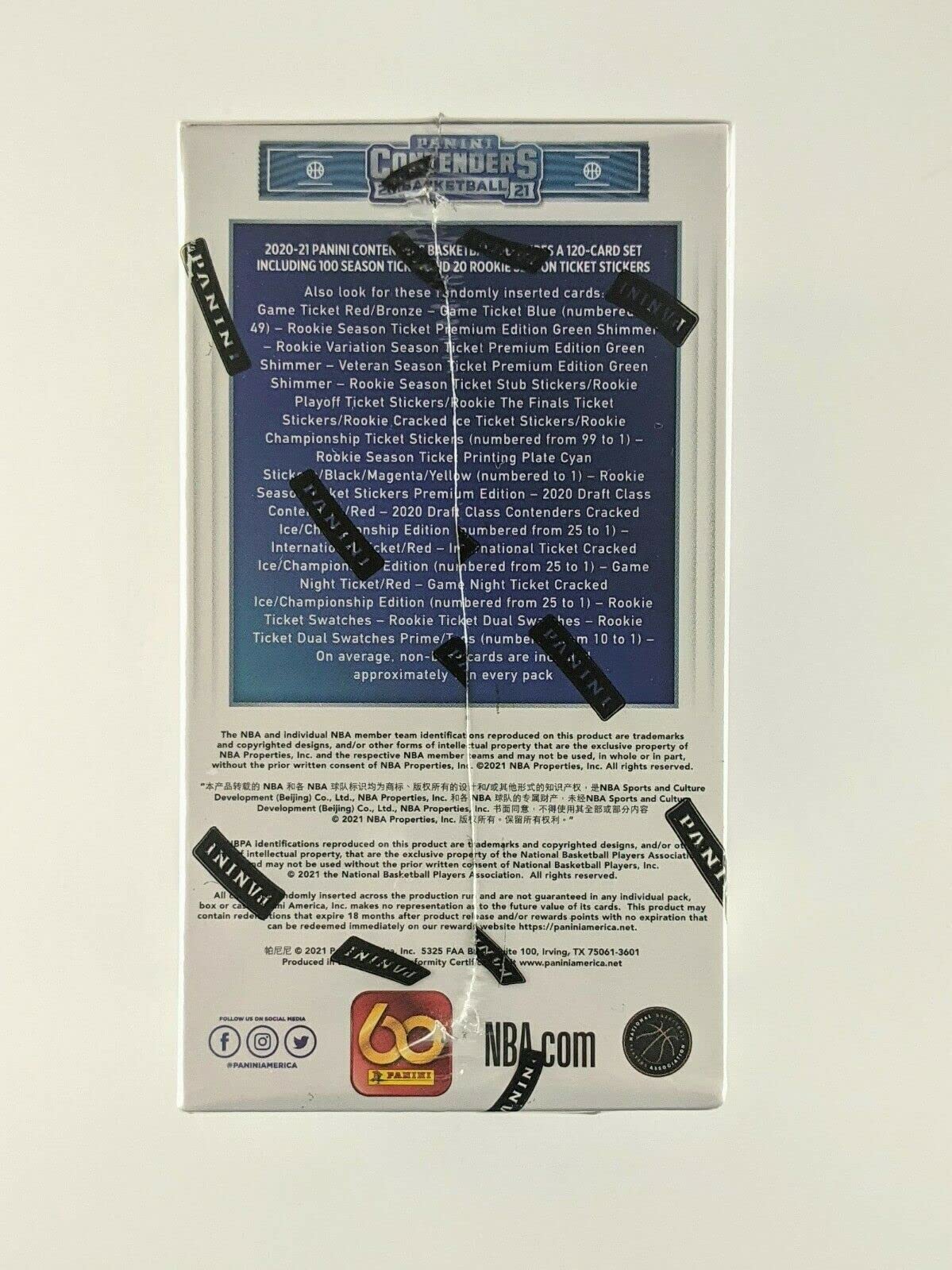 2020-21 NBA Contenders blaster カード ボックス Amazon.com: 2020-2021 Panini Contenders Basketball Blaster