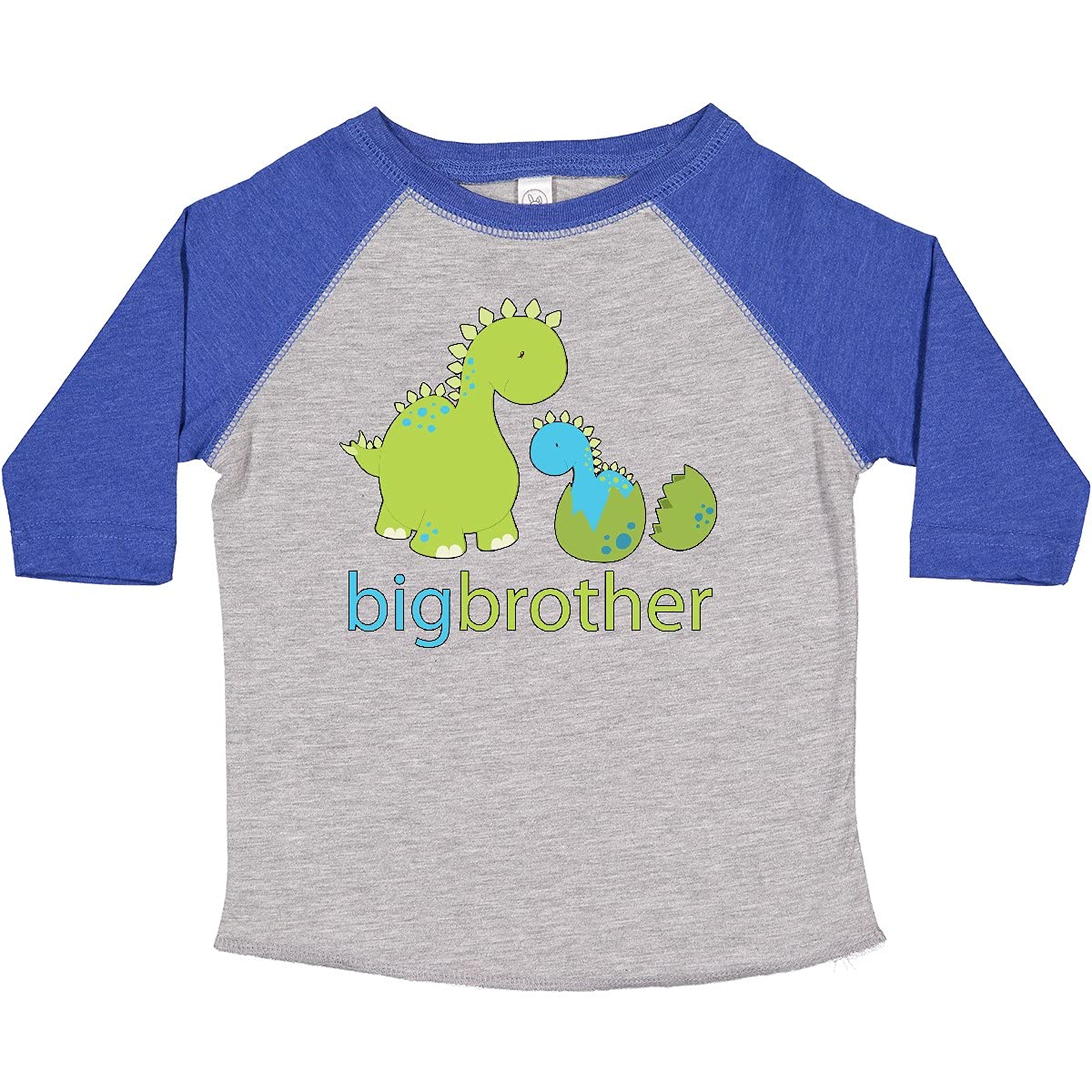 inktastic Happy Dinosaur New Big Brother Toddler T-Shirt