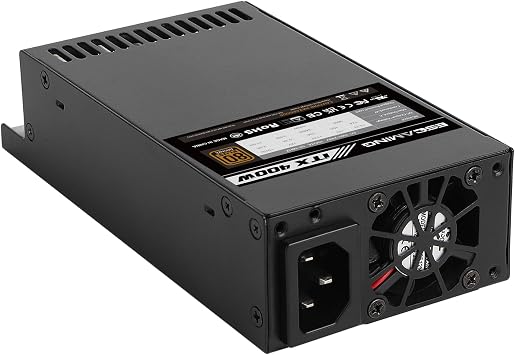 400W Flex ATX/1U Power Supply, 80 Plus Bronze Certified APFC Full Range 90-264V Mini ITX PSU for AIO POS NAS Mini Server Small Form Factor PC (Flex ITX)