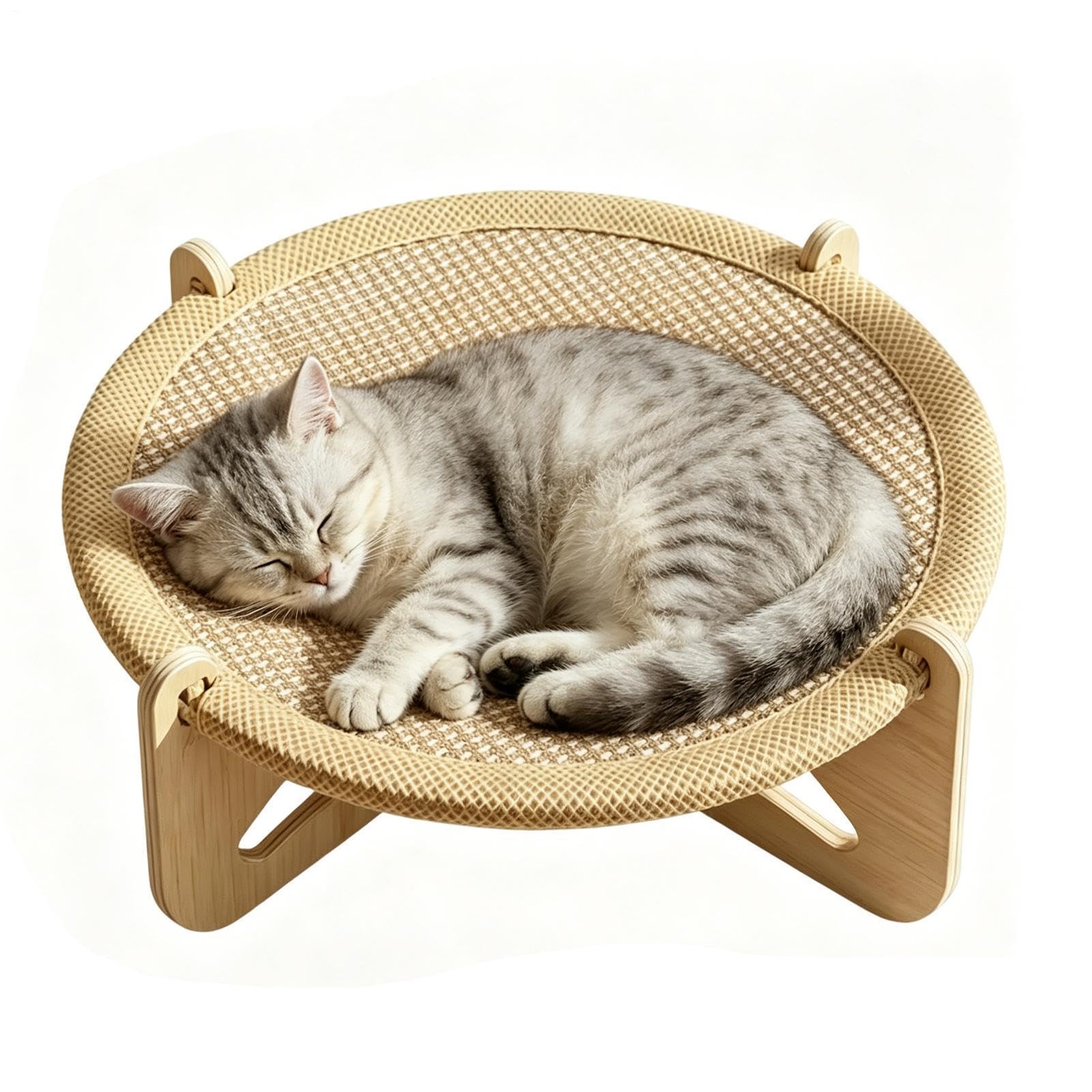 Alfombra rascador cama para gatos ideal para proteger el sofá del salón