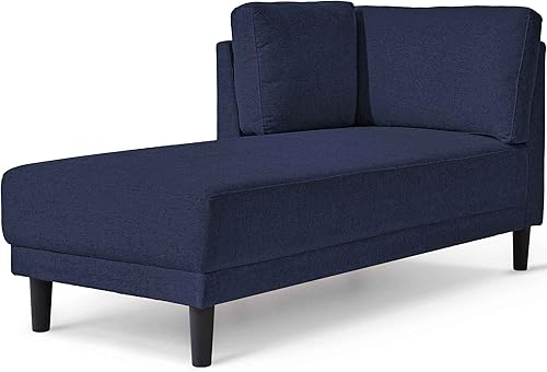 Miniatura 7 de ATY Sofá esquinero sofá moderno tapizado de mediados de siglo con brazo izquierdo para dormitorio oficina sala de estar pequeña y apartamento 6525