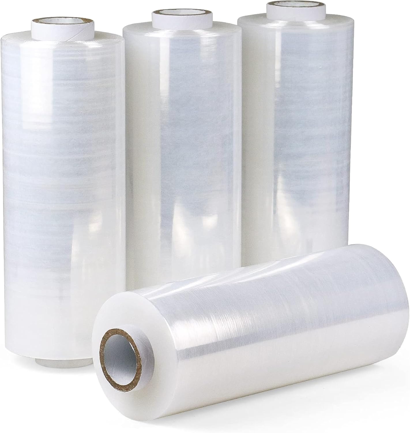 Machine Stretch Wrap, 1 Pack, 19.7" x 6000 Feet, 80 Gauge, Clear Plastic Cling Designed for Pallet Wrapping Machine Applicators