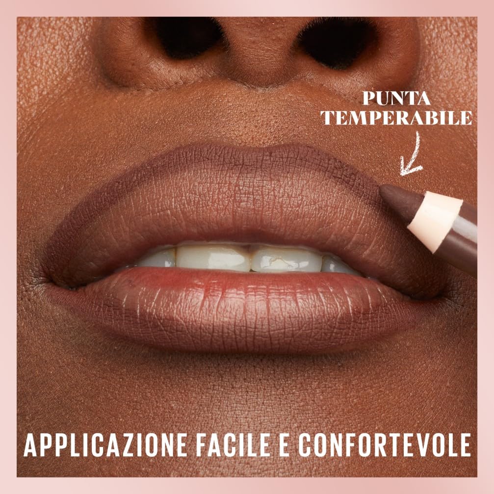 Maybelline New York Matita Labbra, Labbra Rimpolpate, Liftate e con Contorni Definiti, Texture Cremosa e Idratante, Con Acido Ialuronico e Olio di Jojoba, Lifter Liner, Tonalità: 002 Let's Bounce