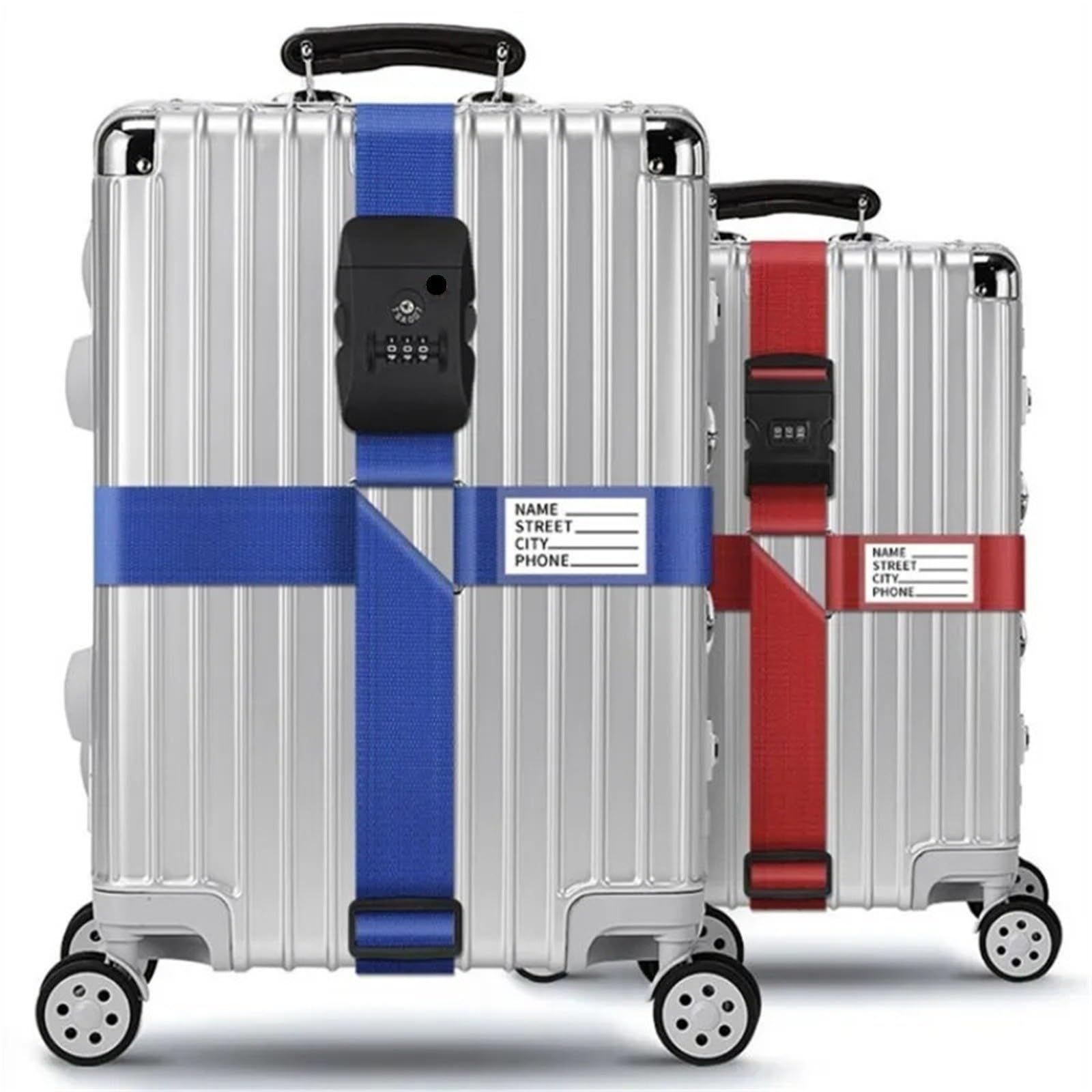 Cinta para Maletas De Viaje 2 Piezas Correa for Equipaje de Viaje