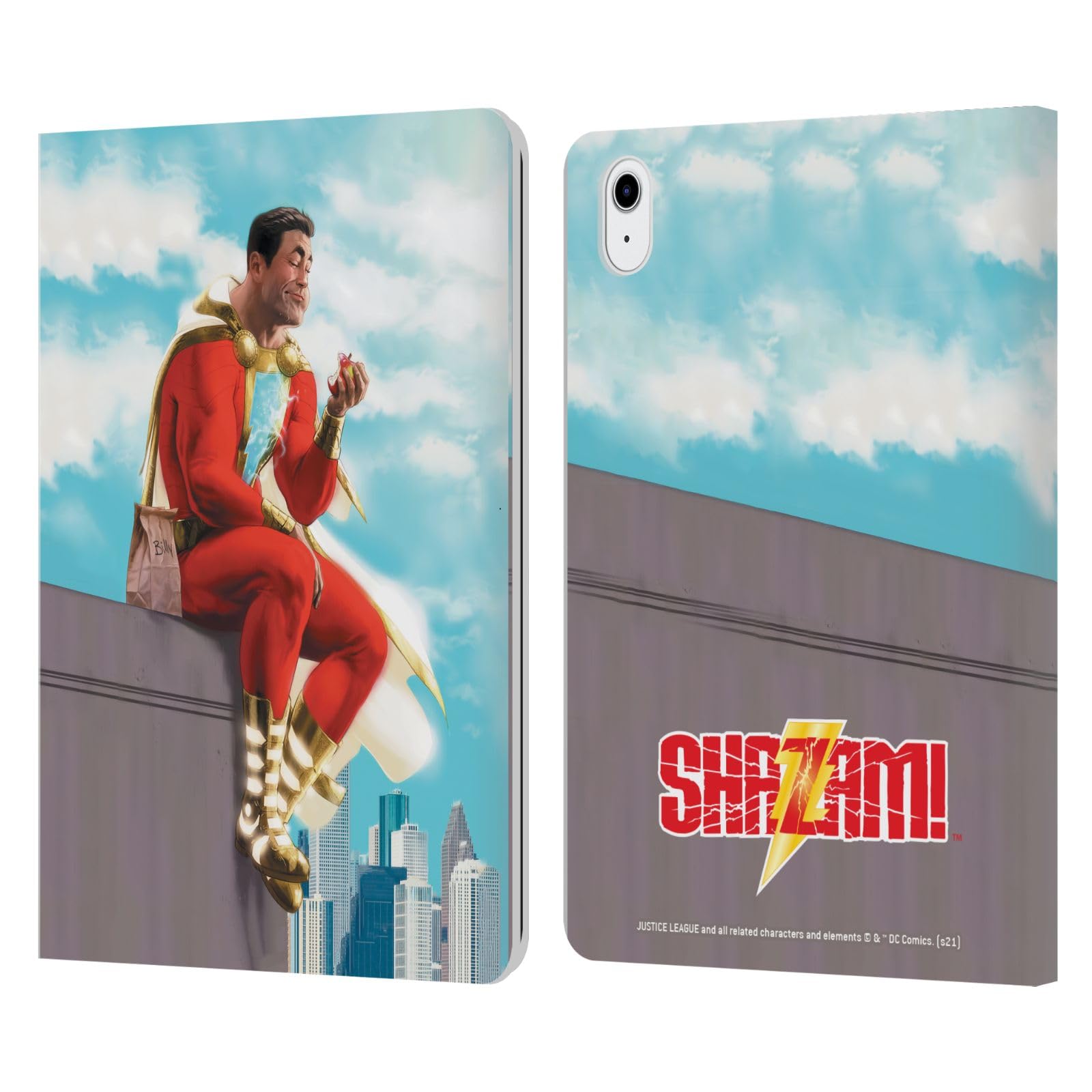 Étui portefeuille en cuir Justice League pour iPad Air 11 protégeant votre tablette au quotidien - 7