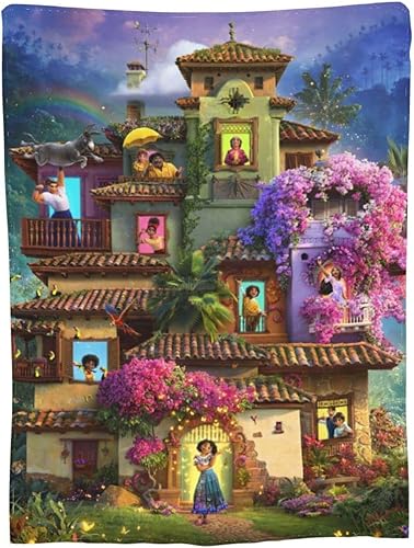 Miniatura 9 de Tianniu Manta de franela de dibujos animados para aire acondicionado, suave, cómoda y cálida, para el hogar, cama, sofá, manta de franela adecuada