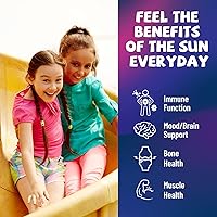 Vista 2 de Gotas de vitamina D3 K2 para niños, suplemento líquido con magnesio para absorción de calcio, salud de las articulaciones, dientes y corazón, sin