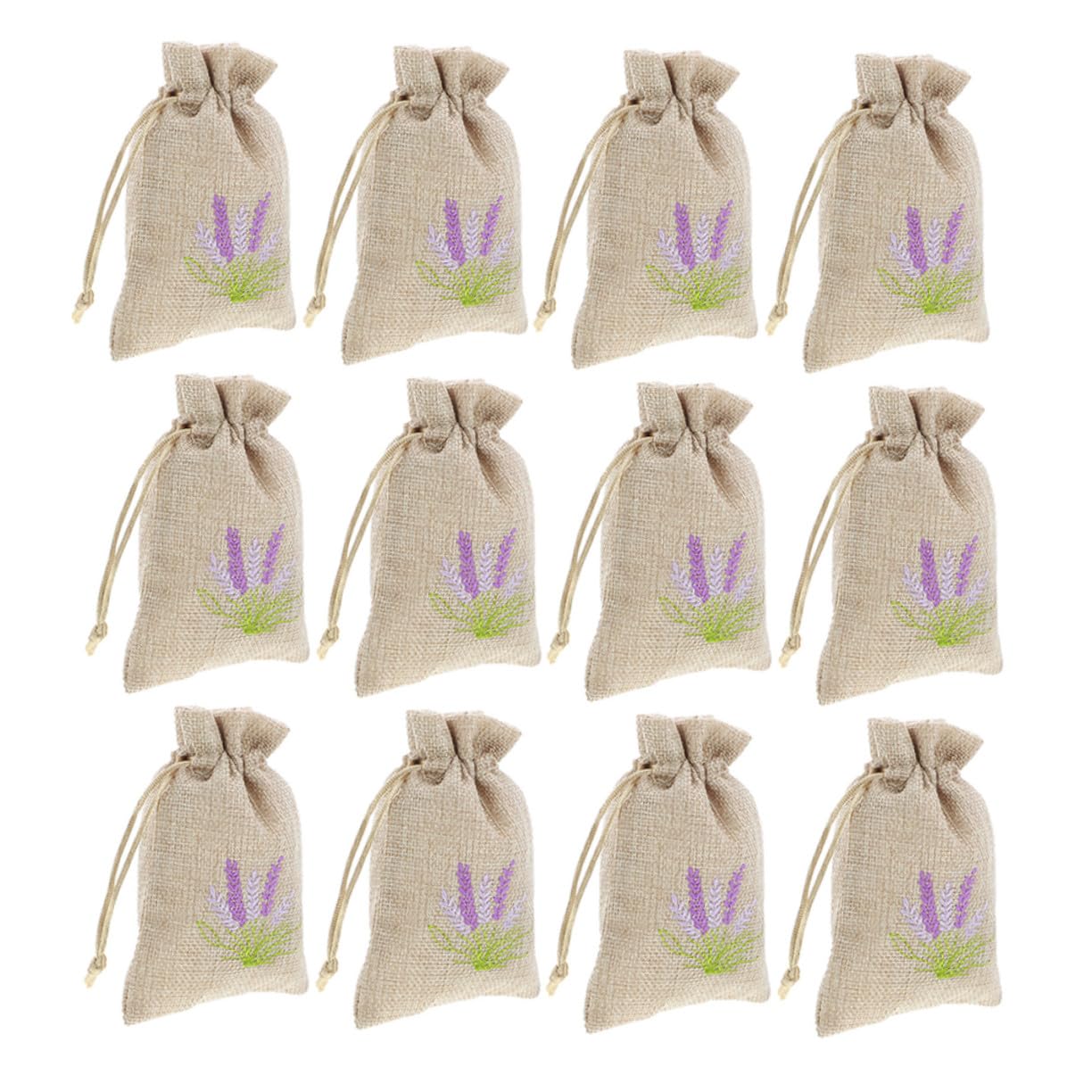 TOYANDONA 20pezzi Sacchetti Vuoti per Lavanda con Coulisse Sacchetti Profumati in Mussola per Armadi Portaoggetti per Fai da Te e Artigianato