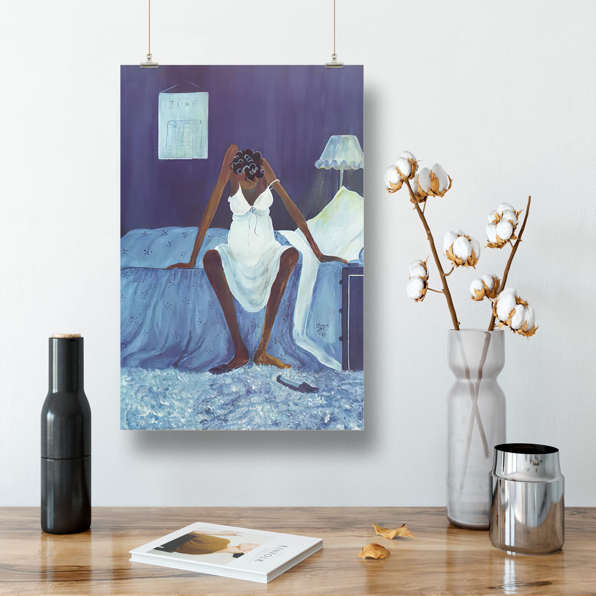 Amazon.co.jp: Annie Lee ブルーマンデー 装飾アートワーク 絵画
