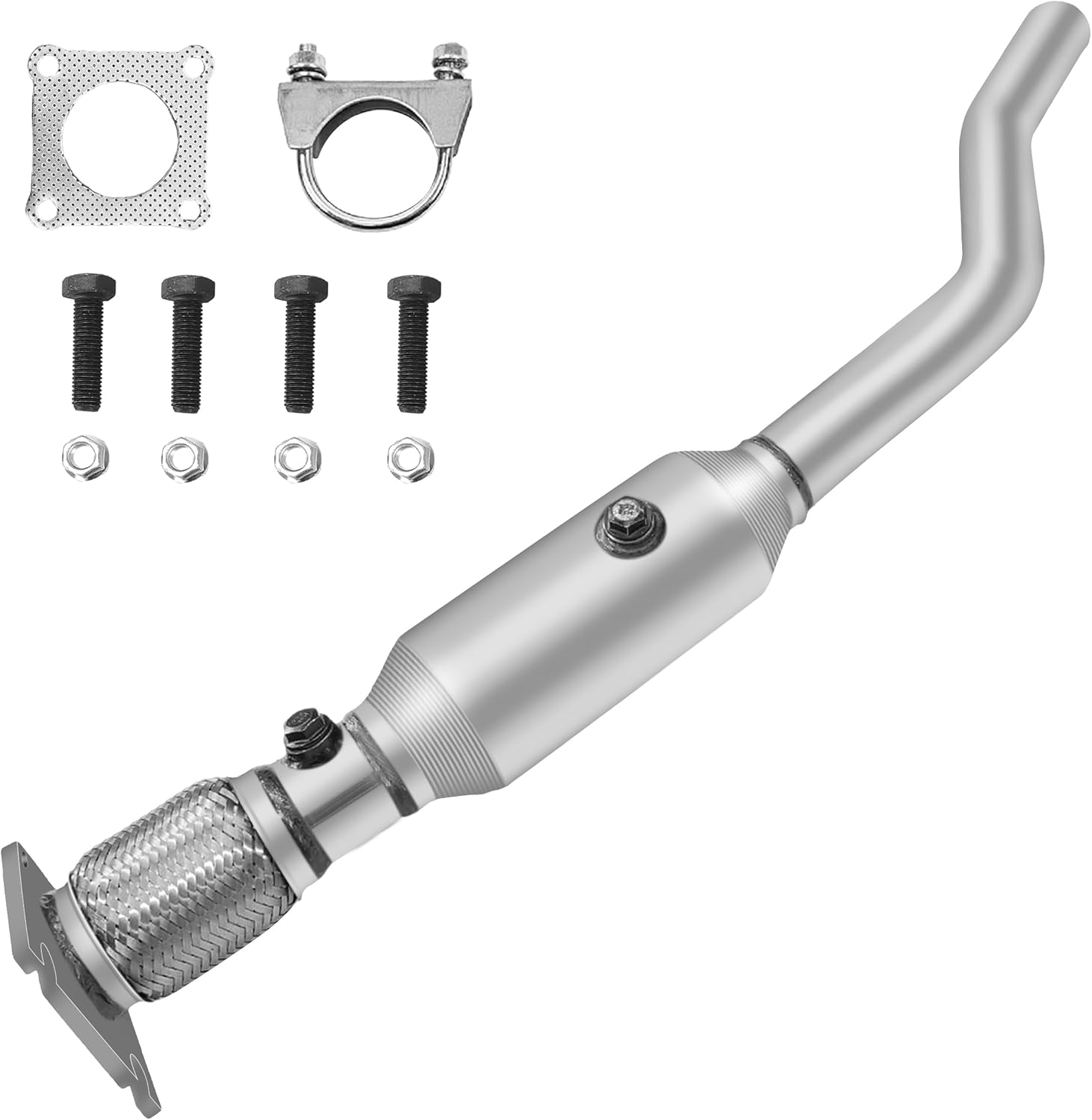 Catalytic Converter Compatible with 2011-2014 Chrysler 200 2.4L,2007-2010 Chrysler Sebring 2.4L,2009-2018 Dodge Journey 2.4L Only FWD,Replace 54735(EPA Compliant high flow standard)