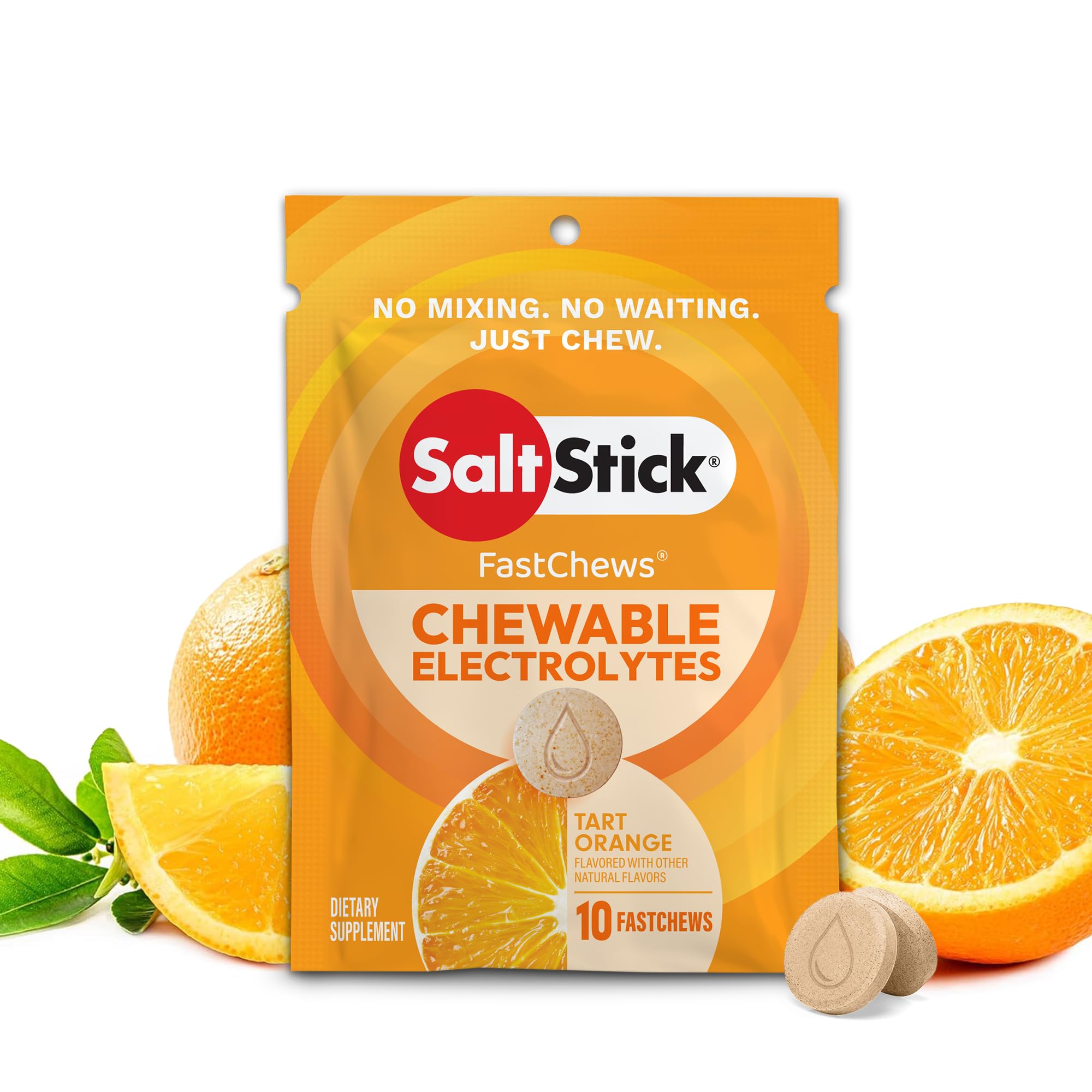 SaltStick Electrolyte FastChews Watermelon - 12 Resealable Packets/120 Ct — Amazon image 12